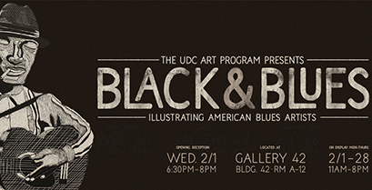 Black & Blues: Illustrating American Blues Artists