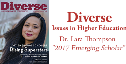 Dr. Lara Thompson “2017 Emerging Scholar”