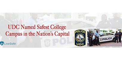 University of the District of Columbia Named Safest College Campus in the Nation’s Capital