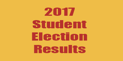 2017 Student Election Results