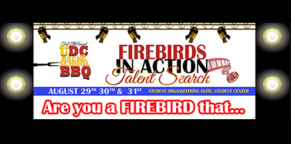 12th Annual Back 2 School BBQ – Firebirds in Action – Talent Search