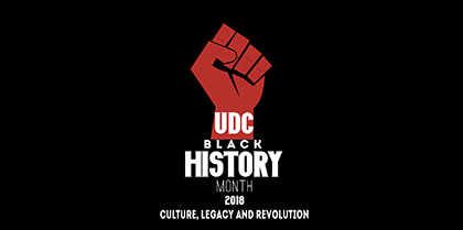 2018 Udc Black History Month Logo University Of The District Of