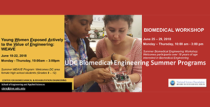 UDC Biomedical Engineering Summer Programs