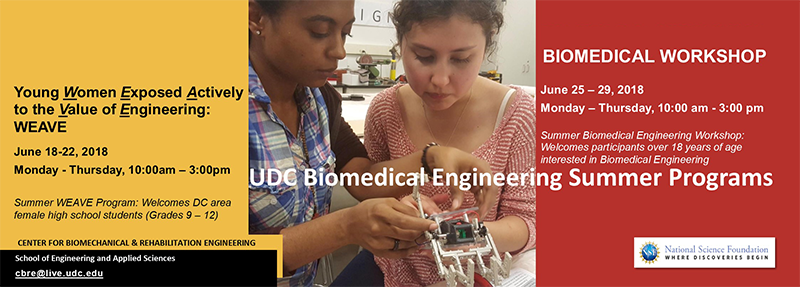 UDC Summer Biomedical Engineering Programs