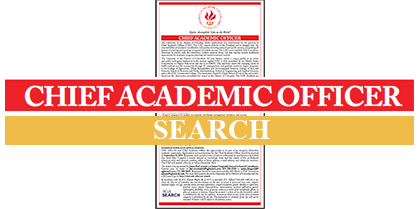 Chief Academic Officer Search
