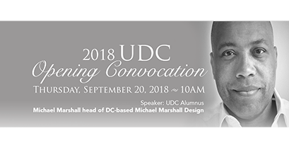 Opening Convocation – September 20, 2018 @ 10am