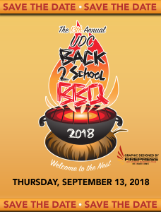 Back to School BBQ - Sept 13, 2018
