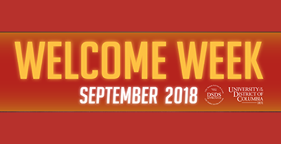 Welcome Week – September 2018