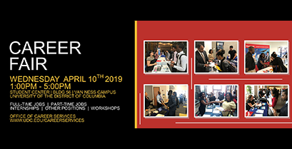 Spring 2019 Career Fair – April 10th, 2019 – 1pm – 5pm