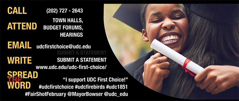 Opportunity to Support - UDC First Choice