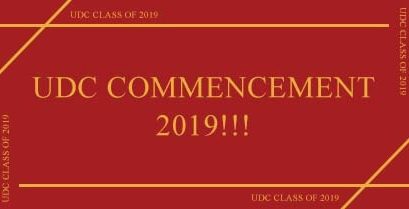 Commencement – THIS SATURDAY!!