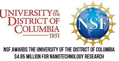 NSF Awards the University of the District of Columbia $4.85 million for Nanotechnology Research