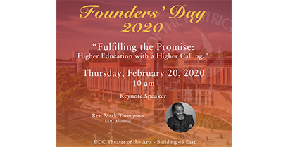 Founders’ Day  2020 Recording