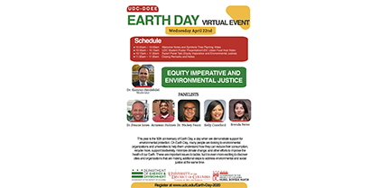 Celebrate Earth Day 2020 with UDC Virtual Event – April 22nd @ 10am