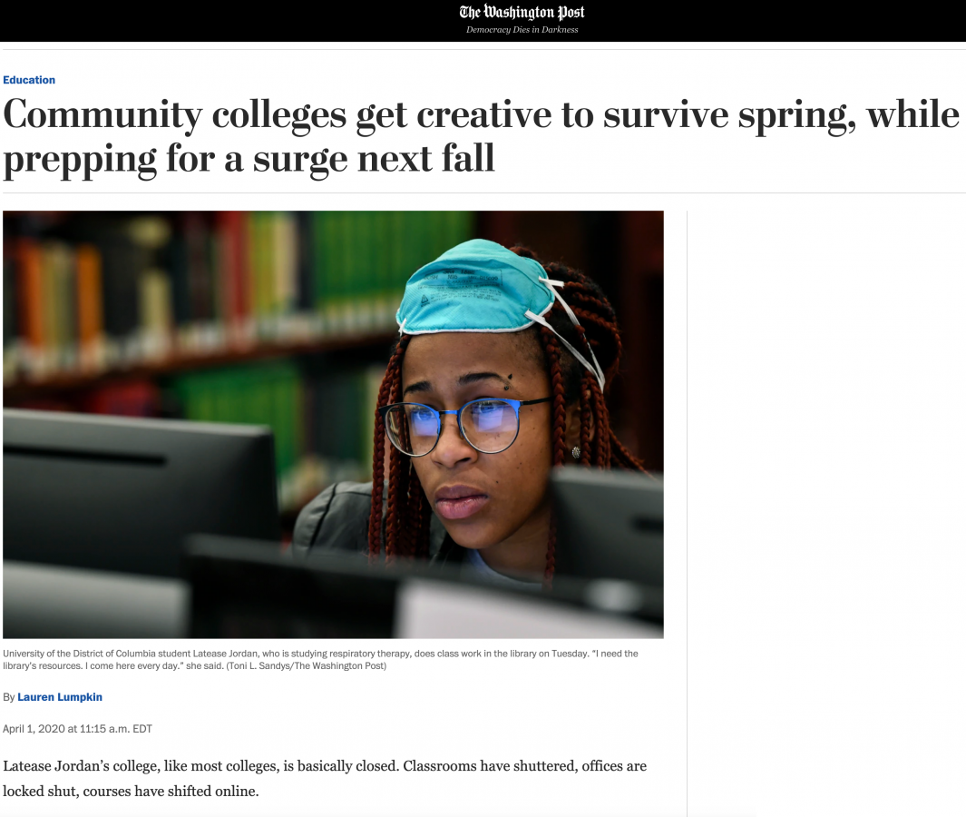 Community colleges get creative to survive spring, while prepping for a surge next fall - Article Image