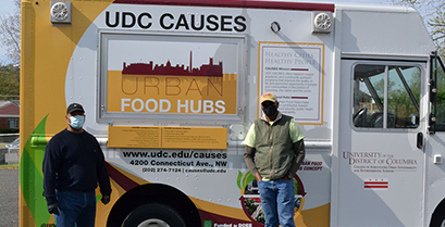 UDC CAUSES Delivers Food to Martha’s Table and Jones Memorial Methodist Church