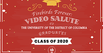 UDC Confers Degrees in Virtual Video 5-9-20