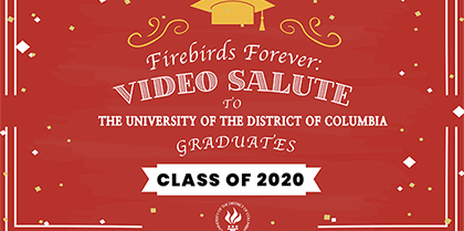 UDC Confers Degrees in Virtual Video 5-9-20