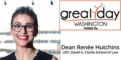 Dean Renée Hutchins on Great Day Washington 8-27-20