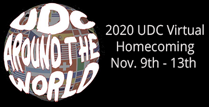 2020 UDC Virtual Homecoming – UDC AROUND THE WORLD – Nov. 9th – 13th