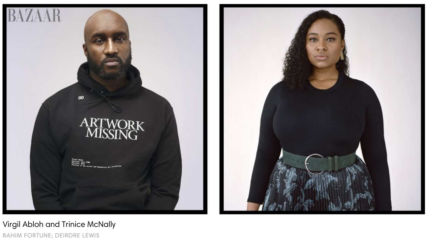 UDC Director Trinice McNally of CDIMA – and Virgil Abloh Join Forces for I Support Black Women Campaign