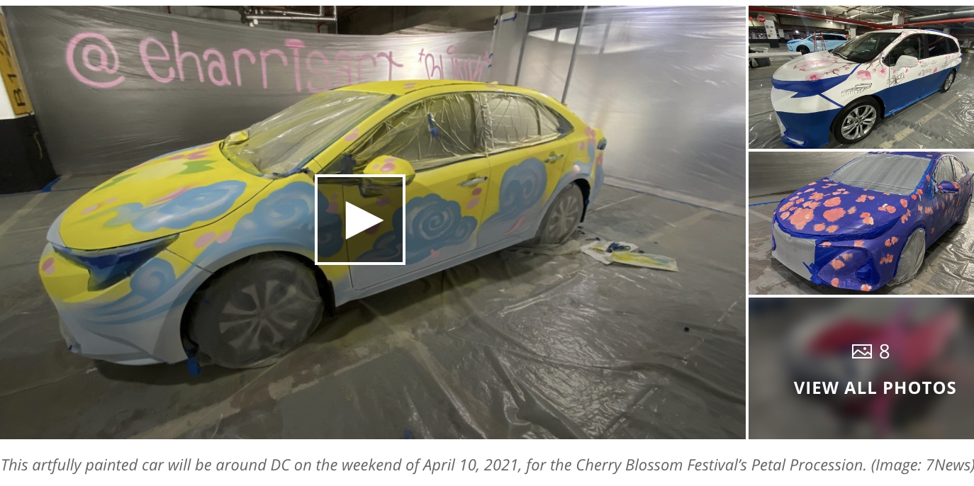 ABC 7 – GALLERY: A caravan of artfully-painted cars will be driving around D.C. this weekend