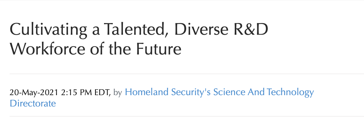 Cultivating a Talented, Diverse R&D Workforce of the Future