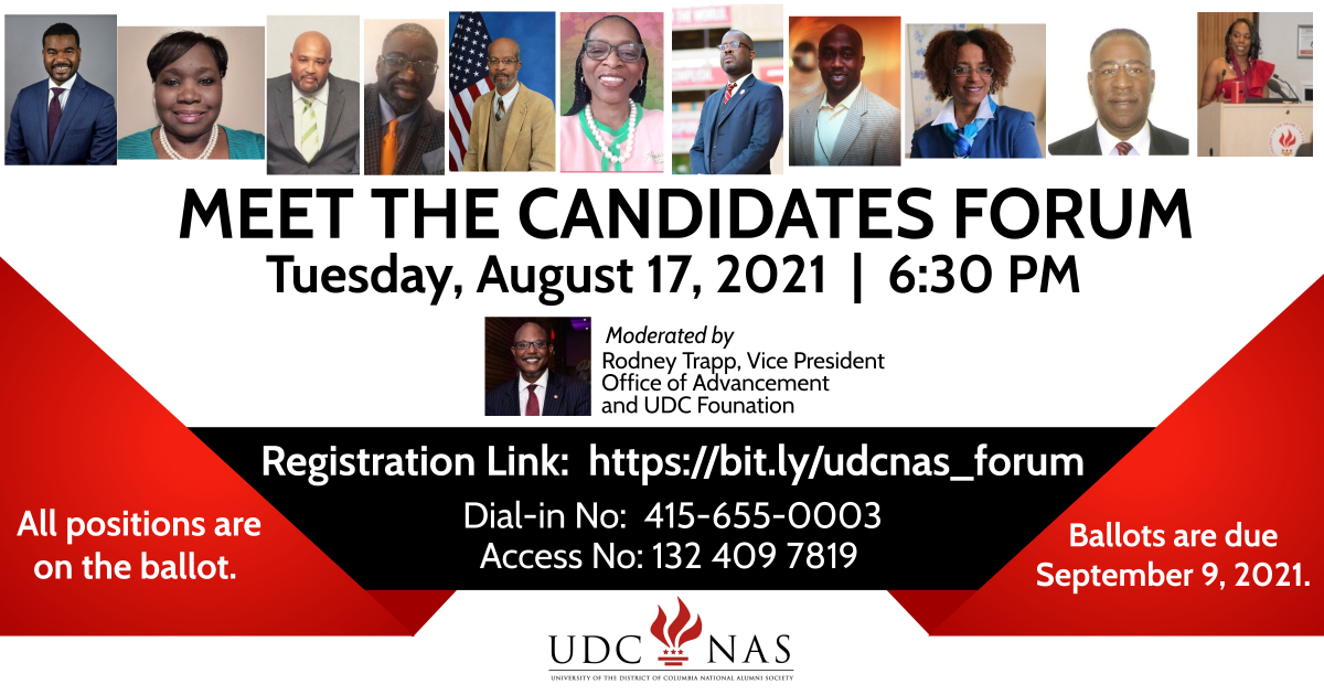 UDC Alumni: Before you vote, Meet the Candidates! UDCNAS Election 2021