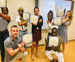 UDC’s SCHOOL OF BUSINESS AND PUBLIC ADMINISTRATION GRADUATE AND UNDERGRADUATE STUDENTS RECEIVED