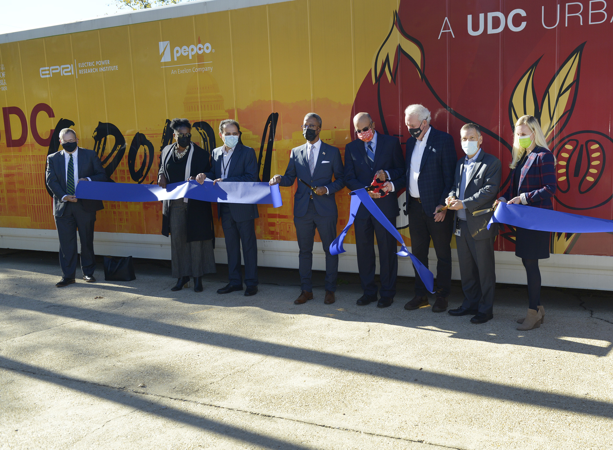 Community Leaders Joined UDC, EPRI and Pepco to Unveil New Innovative Agriculture Pod at UDC’s Bertie Backus Campus