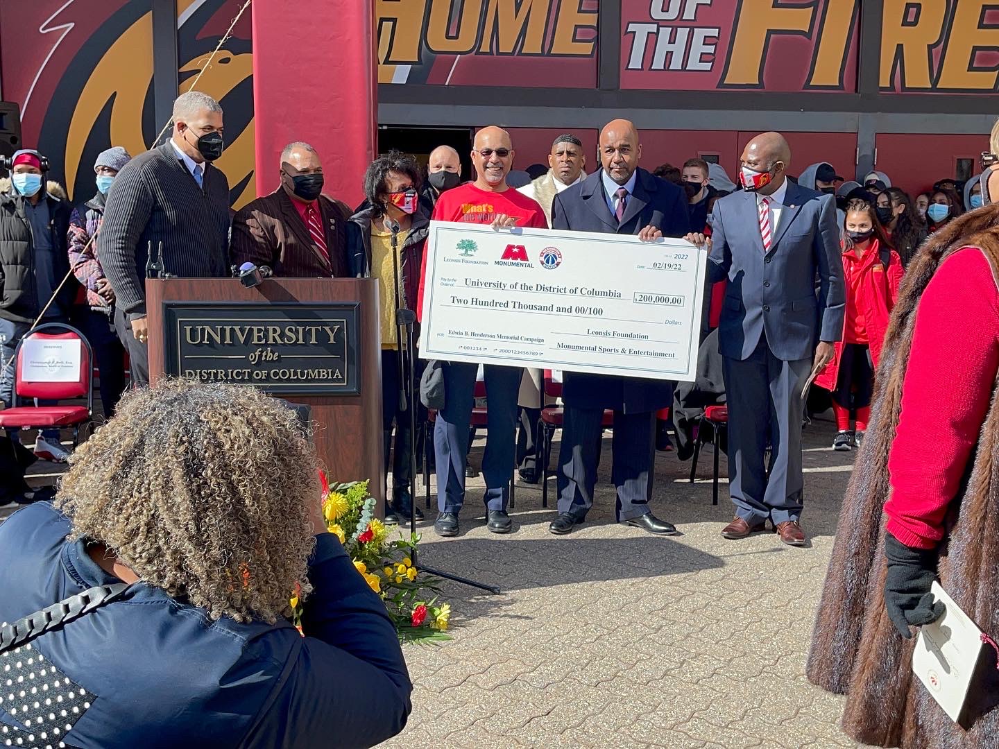 UDC receives $200,000 donation from The Leonsis Foundation,Monumental Sports & Entertainment and Washington Wizards…