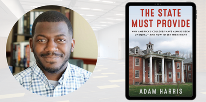  UDC CAS Reads Big Lecture Series: Adam Harris, author of “The State Must Provide,” discusses book and racial inequality in higher education