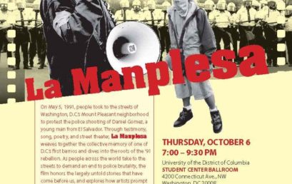 D.C. watch party for the PBS premiere of the documentary film La Manplesa – 10-6-22