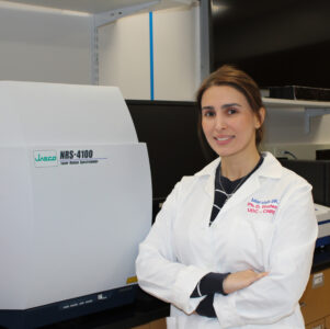 Mechanical Engineering and NSF-CREST supported PhD candidate Marzieh Savadkhoohi