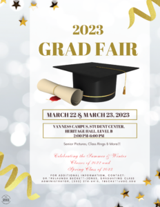 2023 Grad Fair - March 22 and March 23