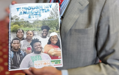 New Book by Anacostia HS Students, “Through My Anacostia Eyes: Environmental Problems and Possibilities,” Celebrated at UDC