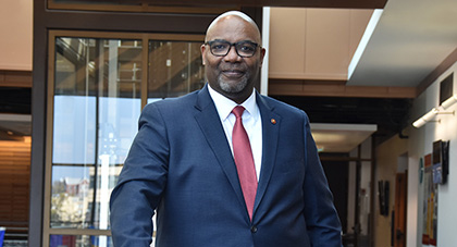 Maurice D. Edington, President of the University of the District of Columbia
