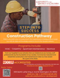 Construction pathway flyer